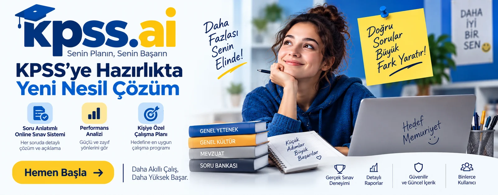 kpss.ai — KPSS’ye hazırlıkta yeni nesil çözüm